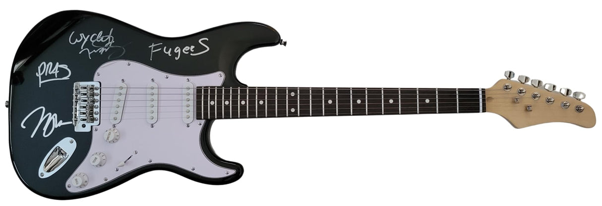 Fugees Signed Guitar Proof COA Autographed Lauryn Hill,Pras Michel,Wyclef Jean Coast to Coast Collectibles Memorabilia