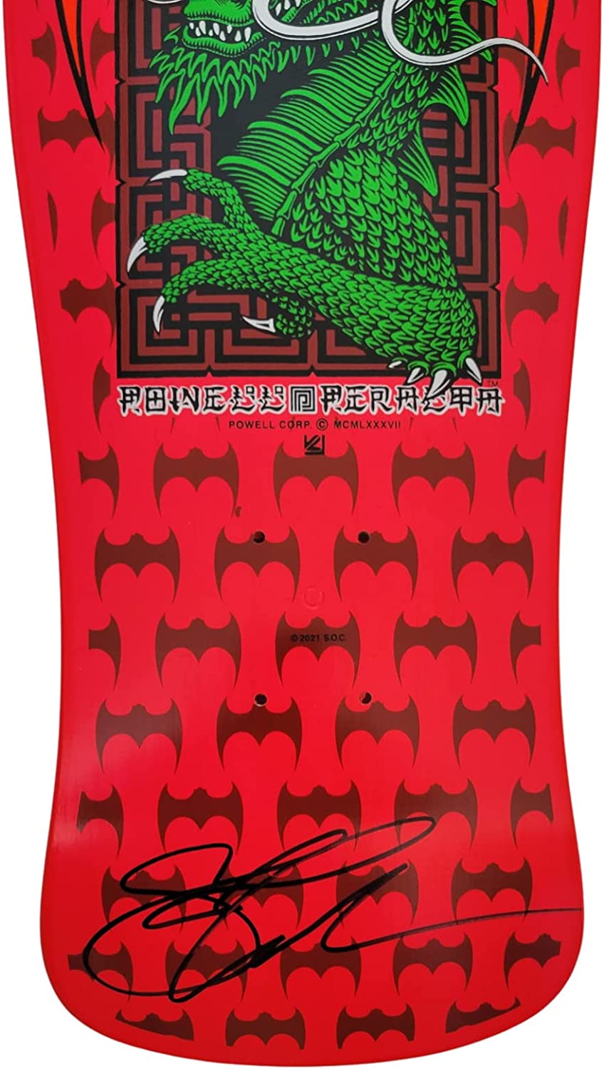 Steve Caballero signed Powell Peralta skateboard Deck proof COA autographed. Generic