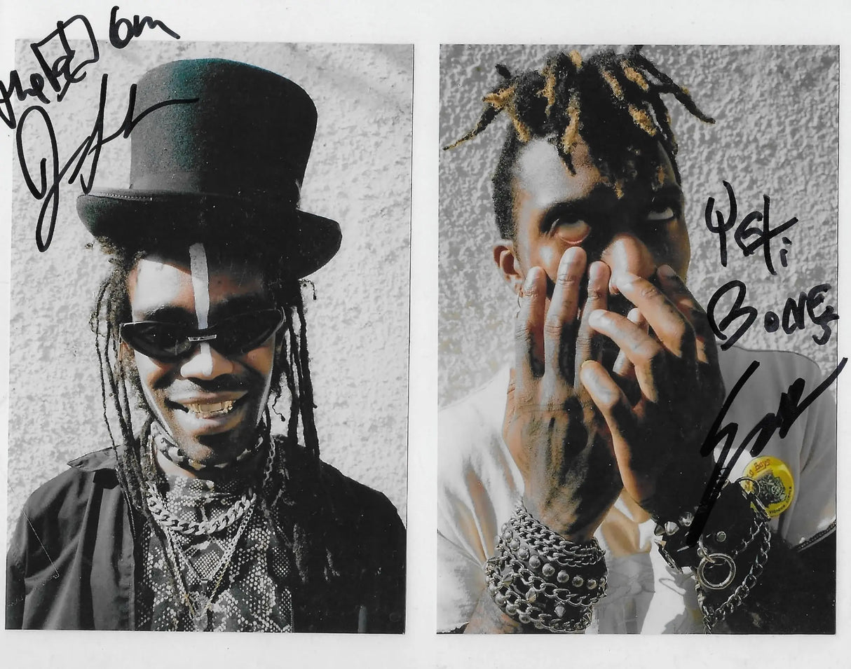Ho99o9 Yeti Bone/Eaddy & The OGM signed 8x10 photo COA Proof HORROR autographed. STAR Coast to Coast Collectibles Memorabilia