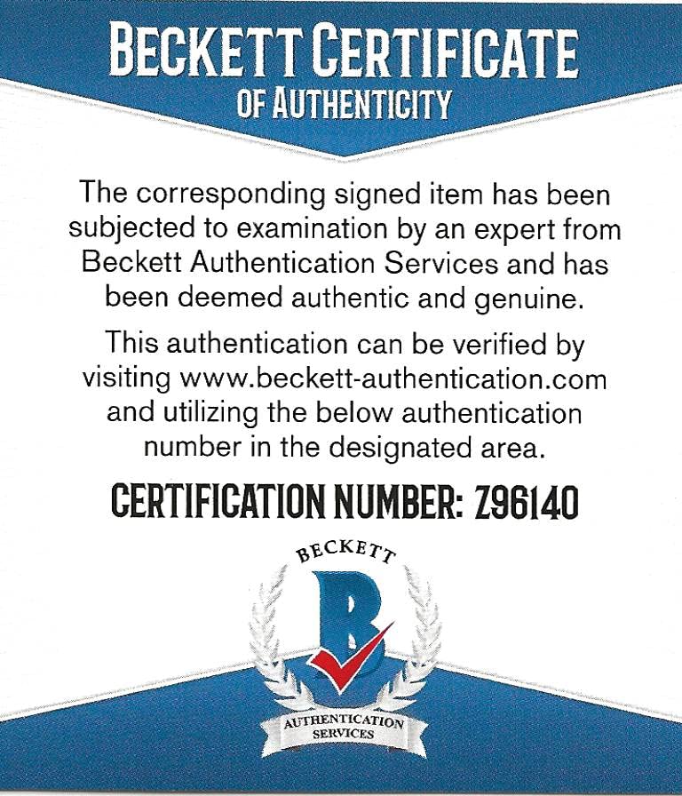 Brian Setzer Lee Rocker Slim Jim signed Stray Cats Built for speed album proof Beckett STAR