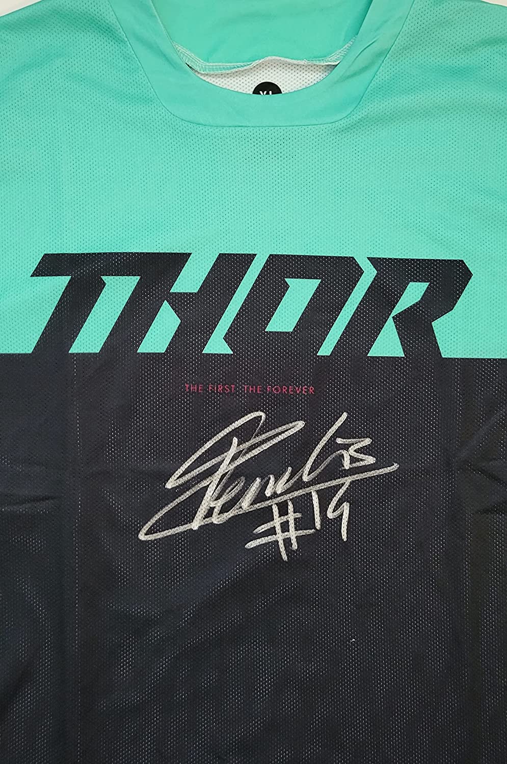 Dylan Ferrandis Supercross Motocross signed Thor Jersey COA proof autographed