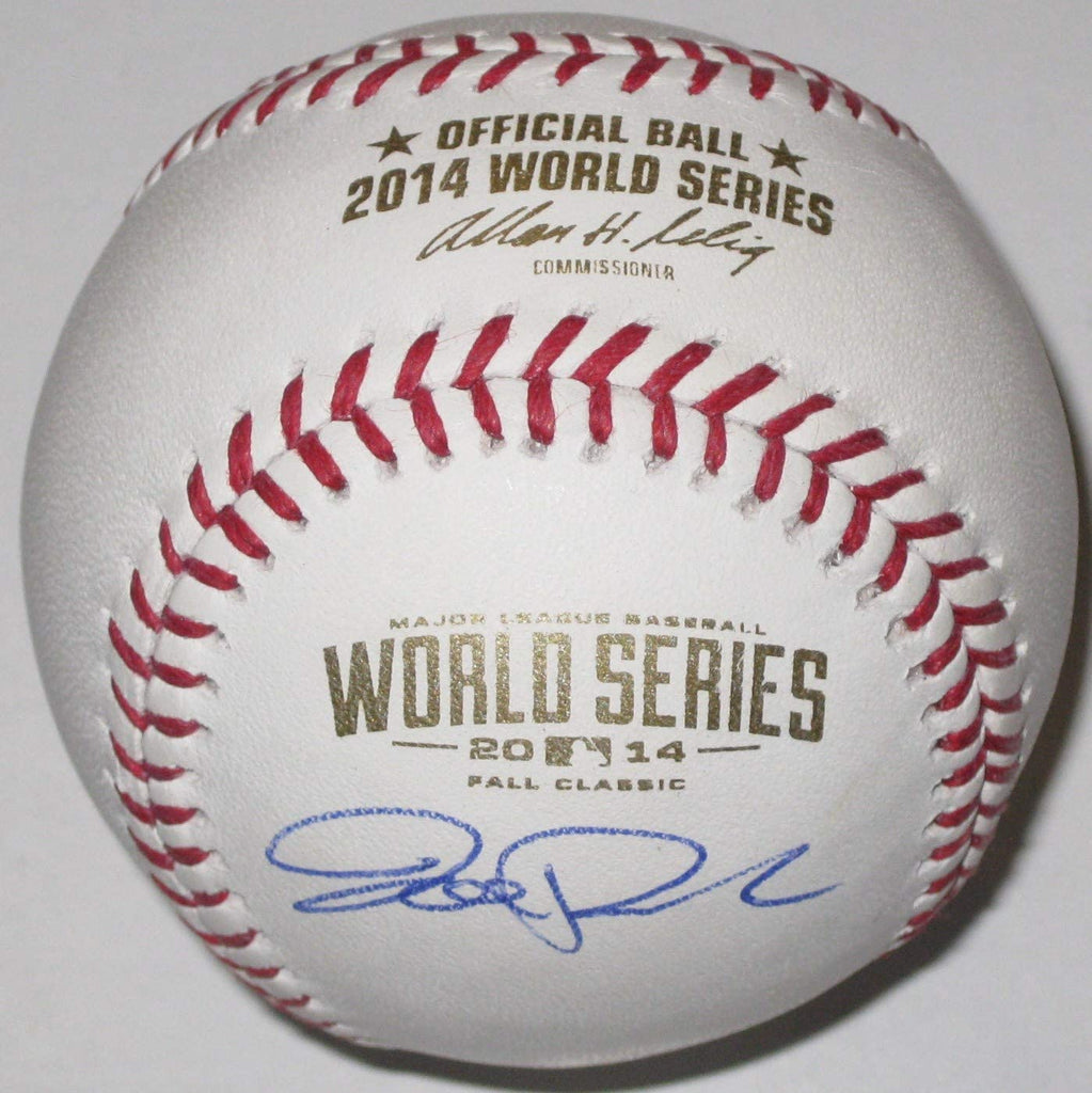 Joe Panik San Francisco Giants signed autographed 2014 World Series baseball proof Beckett COA