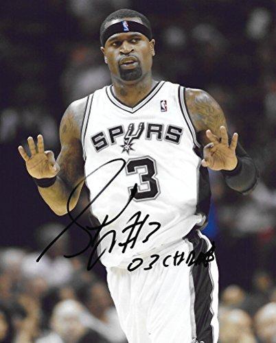 Stephen Jackson, San Antonio Spurs, Signed, Autographed, Basketball 8x10 Photo, A COA With The Proof Photo of Stephen Signing Will Be Included