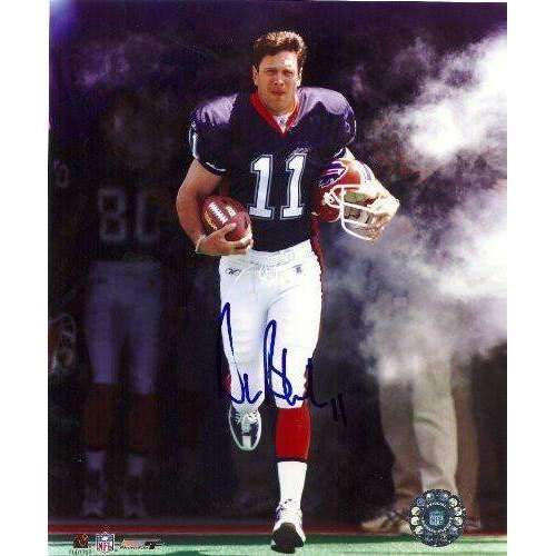 Drew Bledsoe, Buffalo Bills, Washington State, Signed, Autographed, 8x10 Photo, Coa, Rare Hard Photo to Find