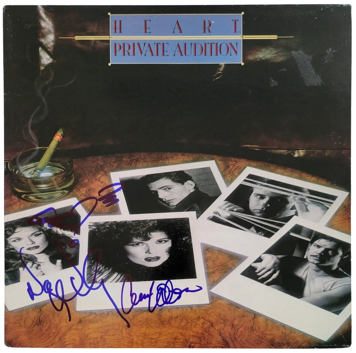 Nancy Wilson & Ann Wilson Signed Heart Private Audition Album Vinyl Proof COA Autographed