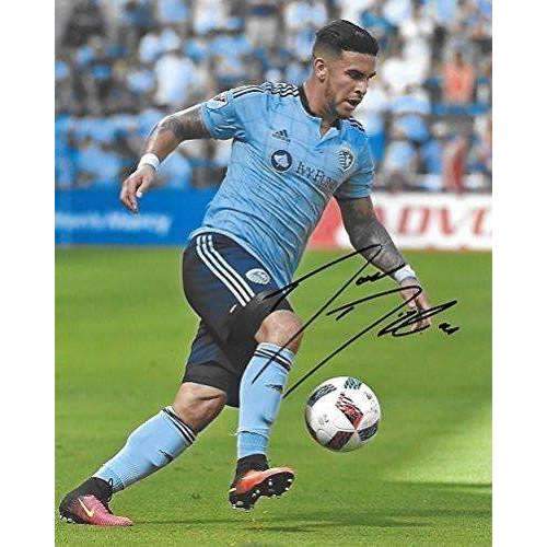 Dom Dwyer, Sporting Kansas City, Signed, Autographed, 8x10 Photo, a Coa with the Proof Photo of Dom Signing Will Be Included,