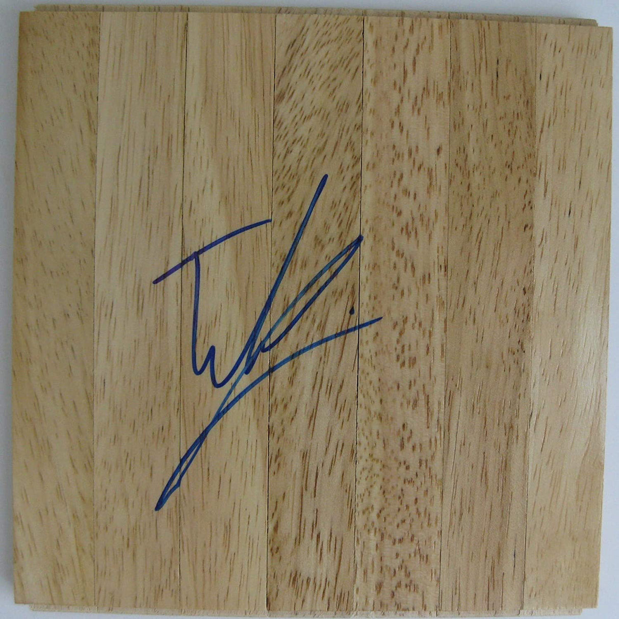 Hedo Turkoglu Sacramento Kings Magic signed basketball floorboard COA