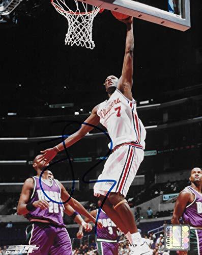 Lamar Odom signed Los Angeles Clippers basketball 8x10 photo COA.