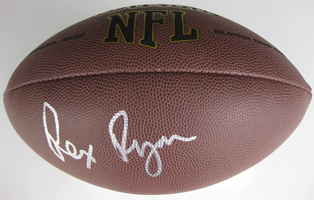 Rex Ryan New York Jets 85 Bears signed NFL football proof Beckett COA autographed