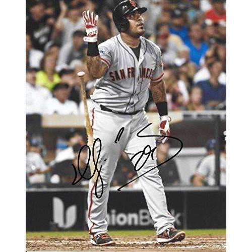Hector Sanchez, San Francisco Giants, Signed, Autographed, 8x10, Photo, a COA With The Proof Photo Will Be IncludedWill Be Included..