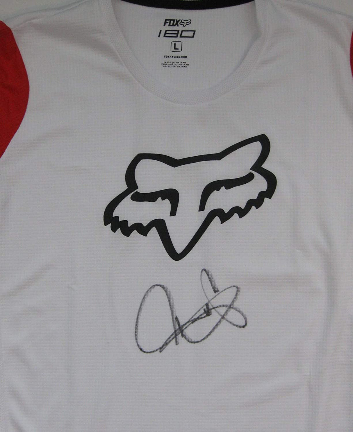 Ryan Dungey Supercross Motocross signed Fox Jersey Proof Beckett COA autographed