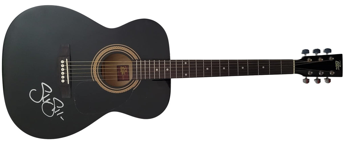 Stephen Stills music star signed acoustic guitar COA exact proof autographed star