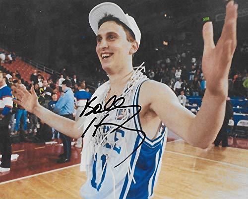 Bobby Hurley Duke Blue Devils signed, autographed, Basketball 8x10 photo + proof COA,