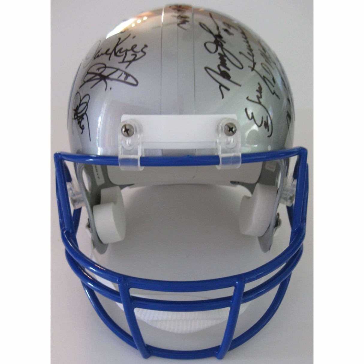 Seattle Seahawks, Legends, Signed, Autographed, Full Size Football Helmet, a Coa and the the Proof Photos of Seahawks Legends Signing Will Be Included.
