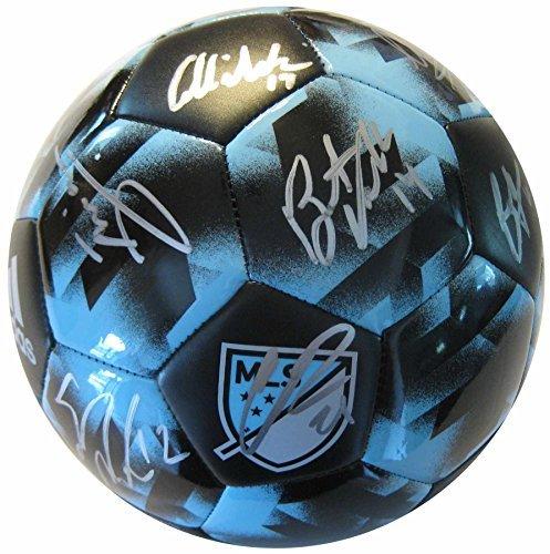 2018 Minnesota united FC team, signed, autographed, logo soccer ball - COA and Proof Photos Included