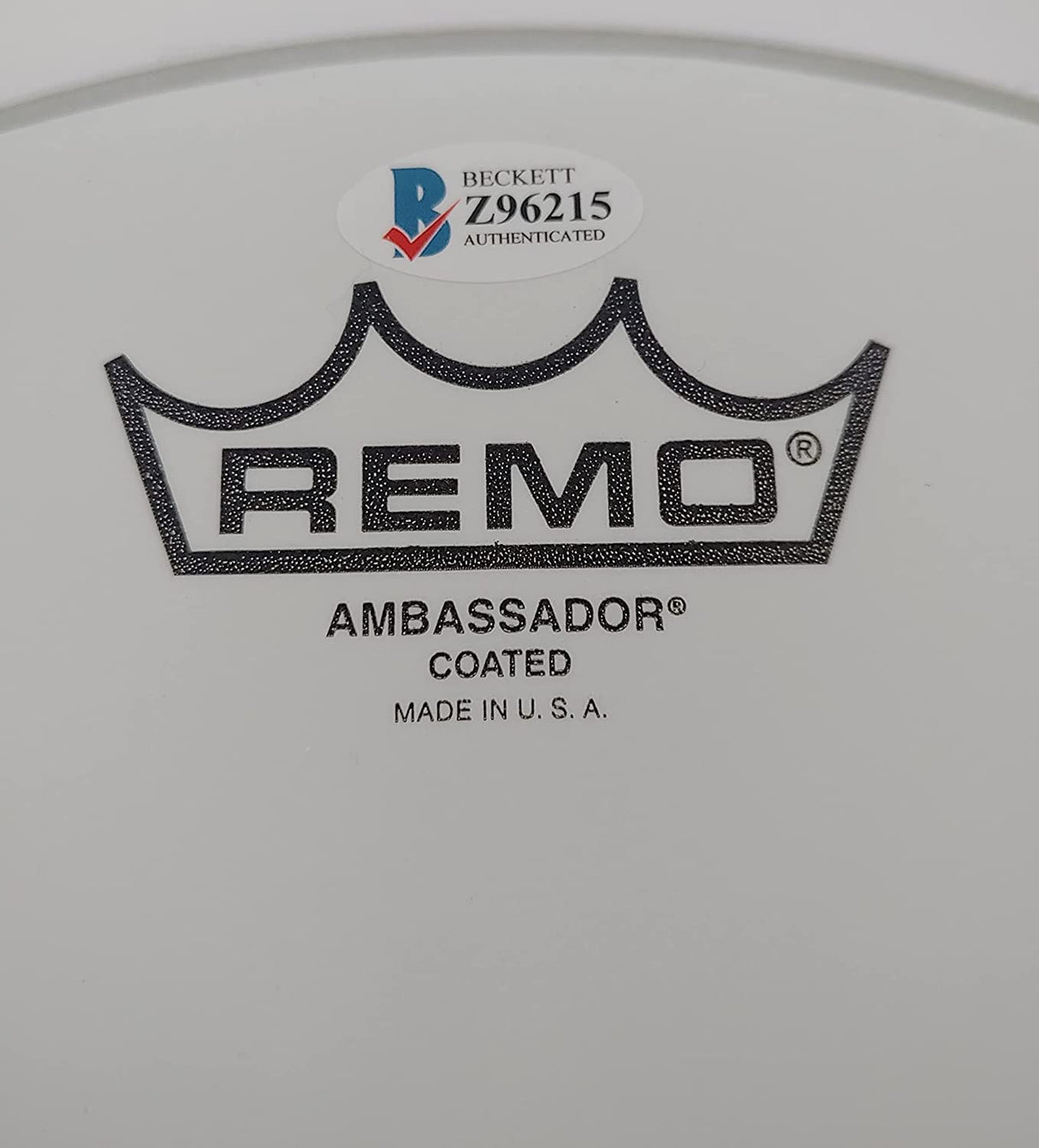 Tommy Chong actor comedian signed 12'' Drumhead exact Proof Beckett COA autograph STAR