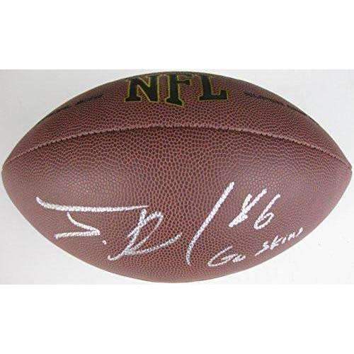 Jordan Reed, Washington Redskins, Florida Gators, Signed, Autographed, NFL Football, a COA with the Proof Photo of Jordan Signing Will Be Included with the Football-