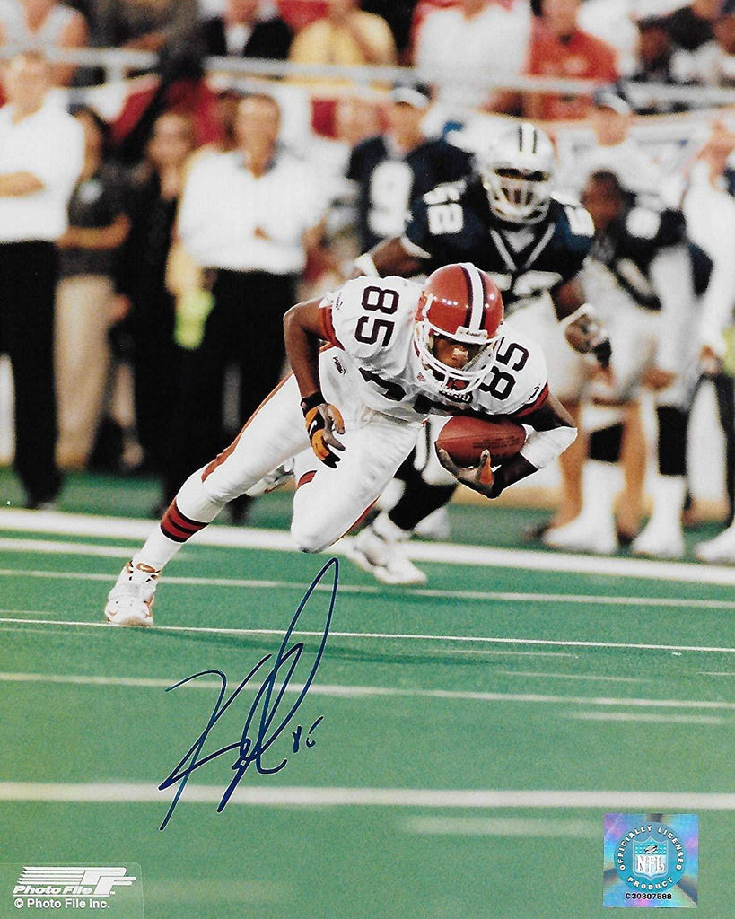Kevin Johnson Cleveland Browns signed autographed, 8x10 Photo, COA will be included