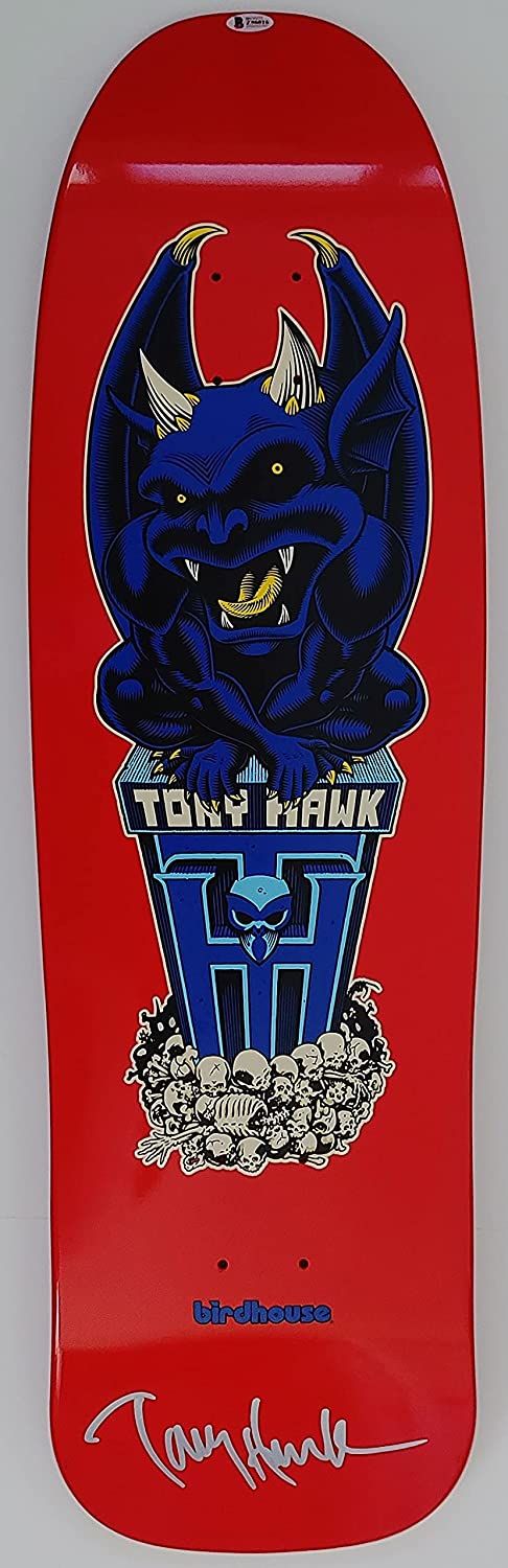 Tony Hawk signed autographed Birdhouse Skateboard Deck COA exact Proof Beckett