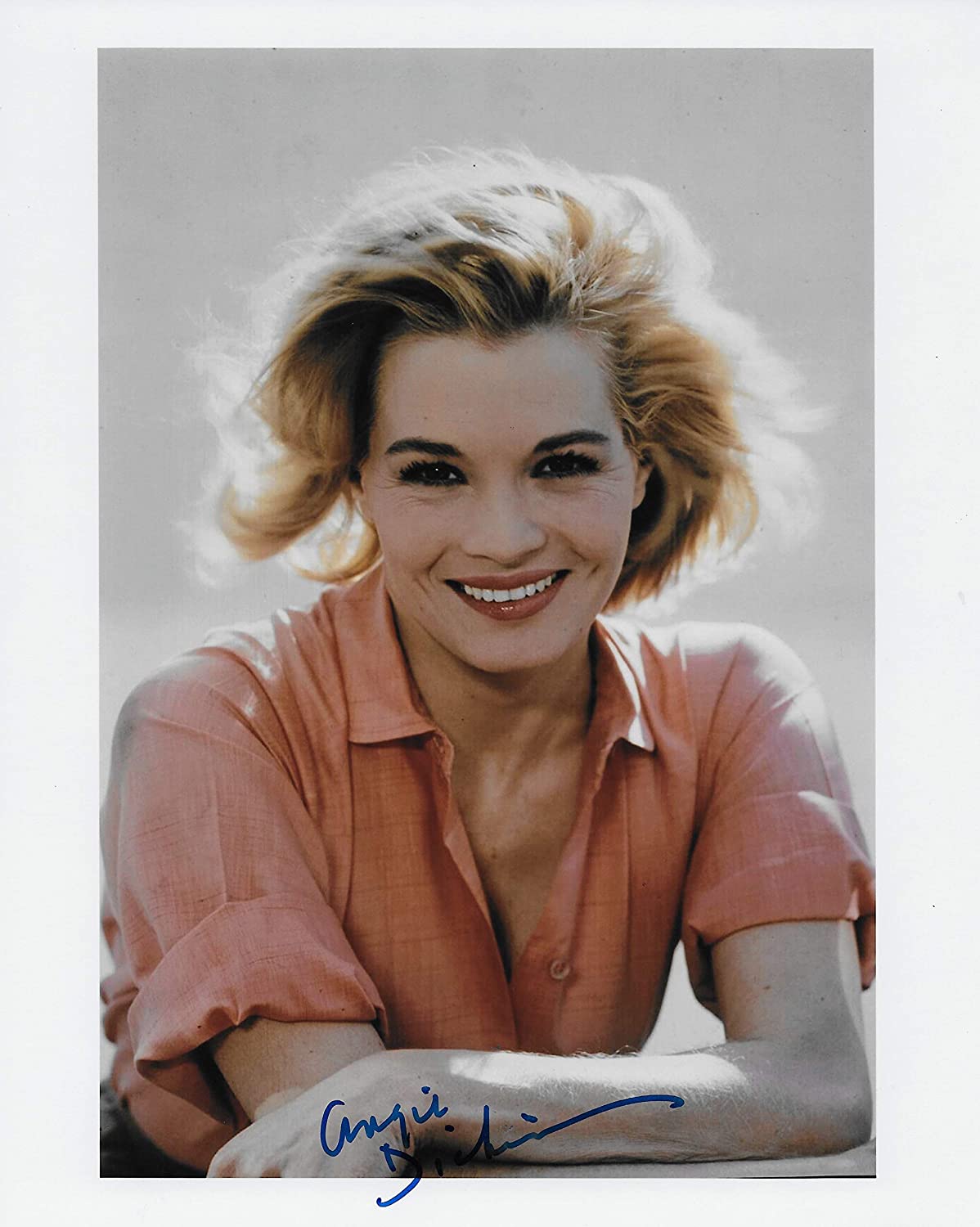 Angie Dickinson actress autographed 8x10 photo proof COA. STAR