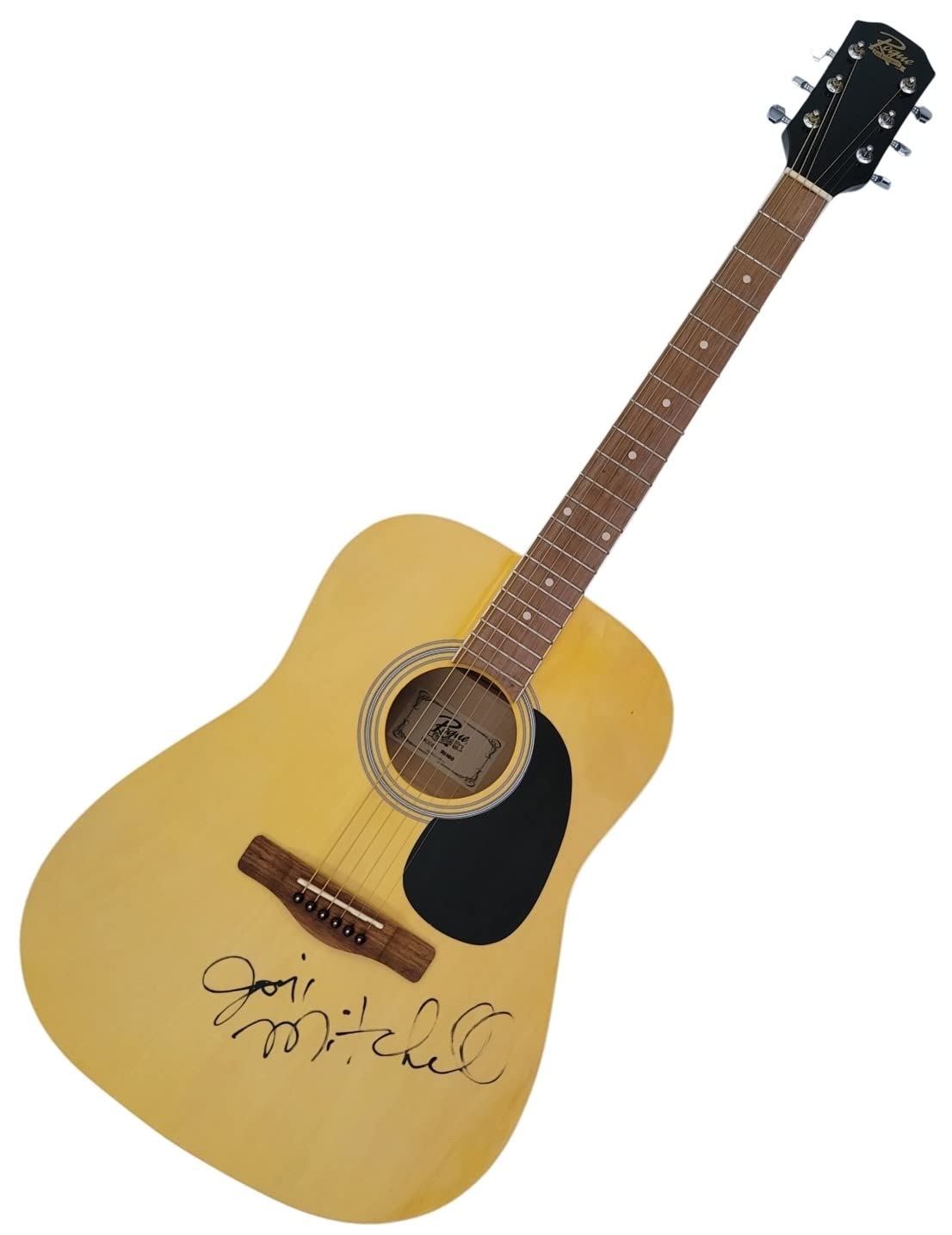 Joni Mitchell singer songwriter signed acoustic guitar COA exact Proof autograph STAR VERY RARE