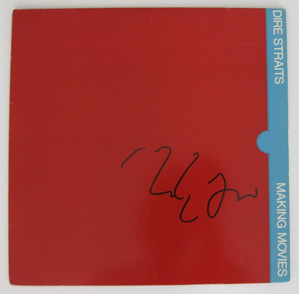 Mark Knopfler signed Dire Straits Making Movies album proof Beckett COA STAR