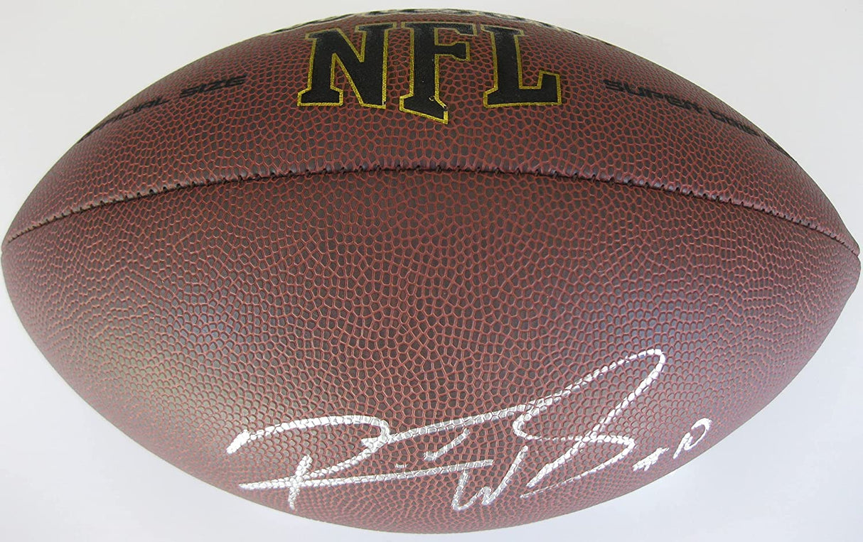 Robert Woods Titans LA Rams USC Trojans signed NFL football proof Beckett COA