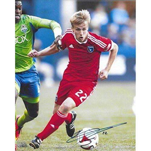 Tommy Thompson, San Jose Earthquakes, Signed, Autographed, 8x10 Photo, a Coa with the Proof Photo of Tommy Signing Will Be Included