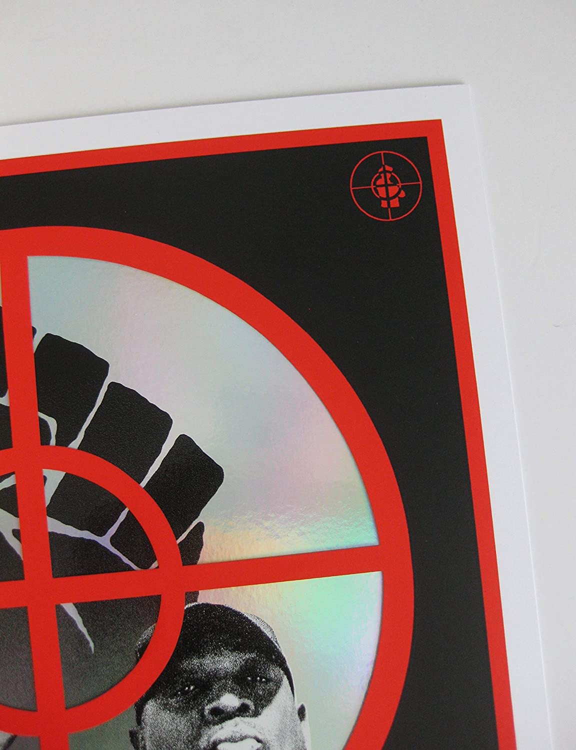 Public Enemy 2020 12x18 Emek poster foil with no date The Terrordome #30 of 150 STAR