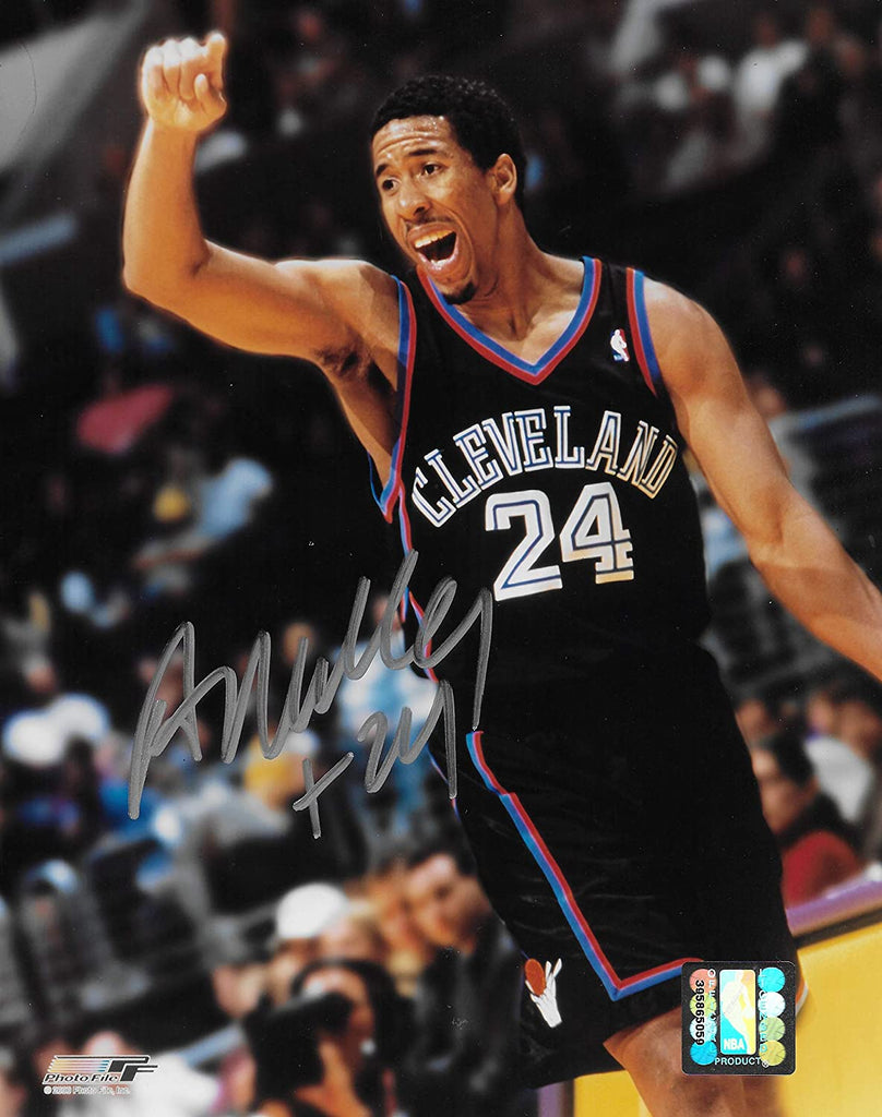 Andre Miller signed Cleveland Cavaliers basketball 8x10 photo COA.