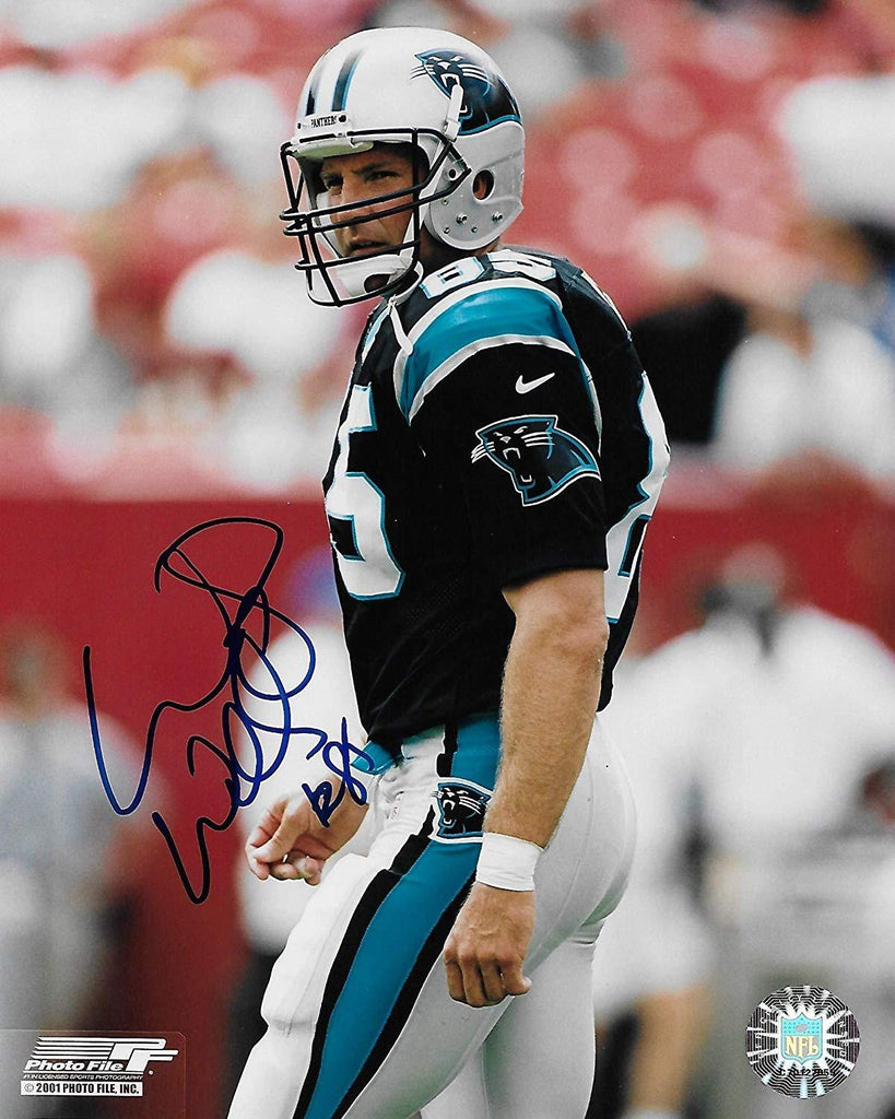 Wesley Walls Carolina Panthers signed autographed, 8x10 Photo, COA will be included