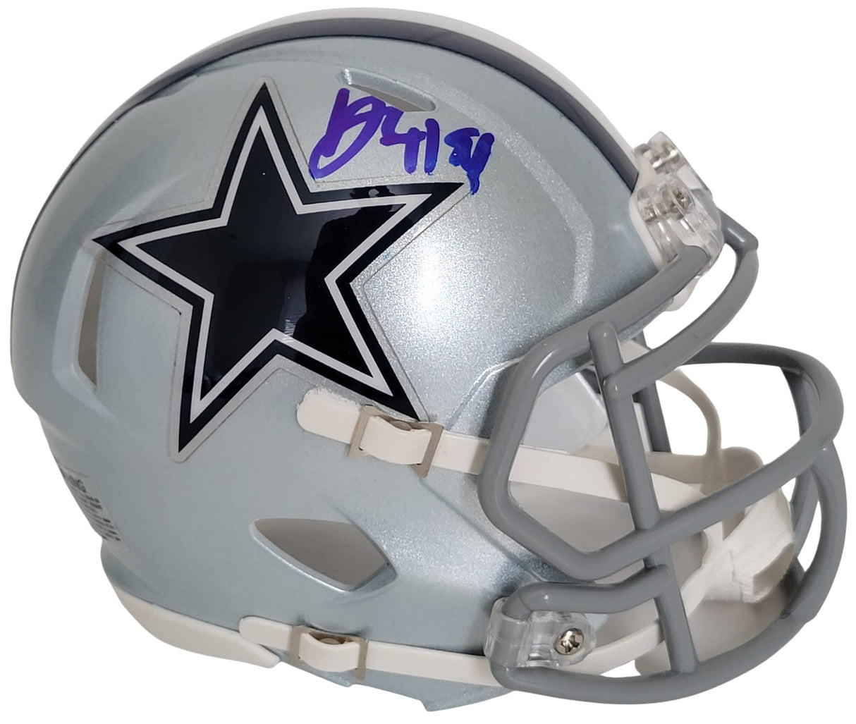 DeMarcus Ware signed Dallas Cowboys mini football helmet proof COA autographed.