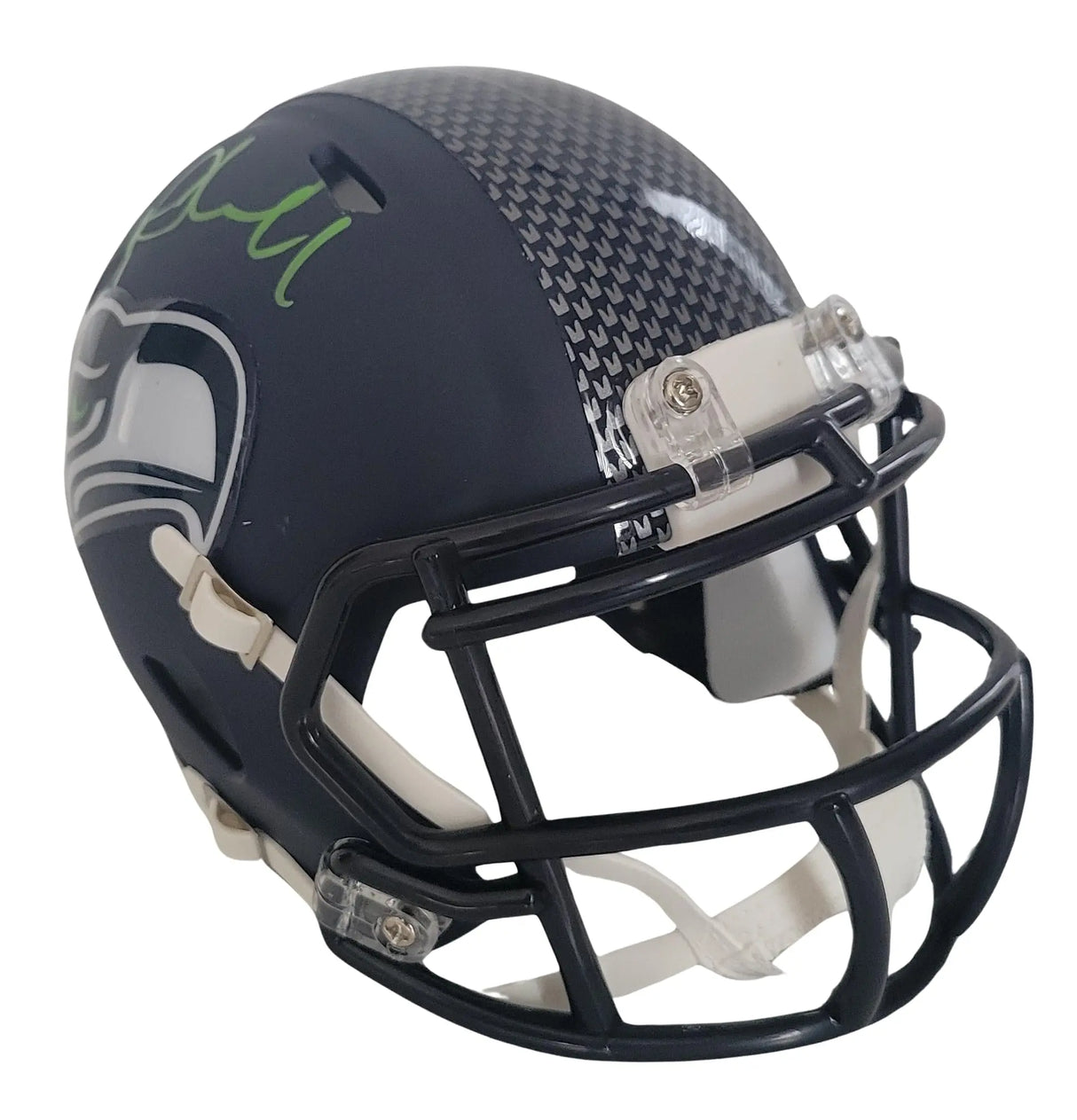 Pete Carroll signed Seattle Seahawks mini football helmet proof COA. autographed