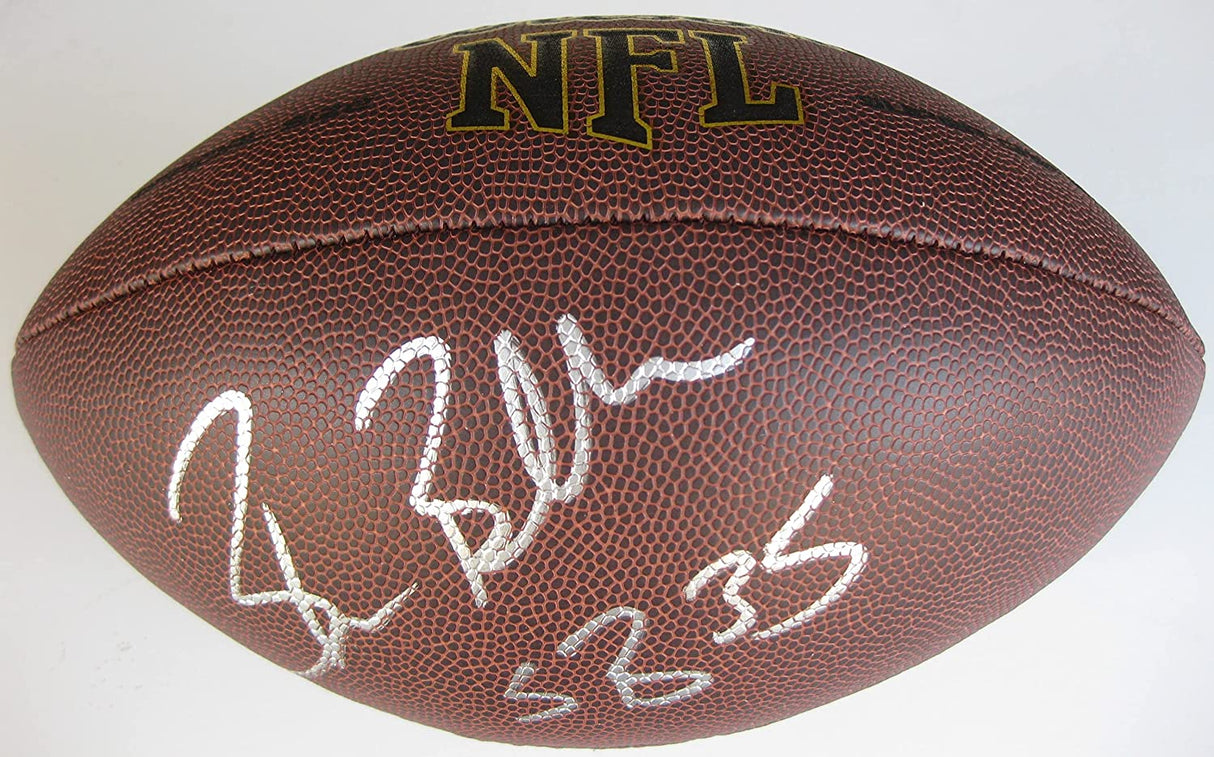 Brian Billick Baltimore Ravens signed NFL football exact proof Beckett COA