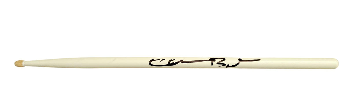 Clem Burke Blondie Drummer signed Drumstick COA exact proof autographed STAR
