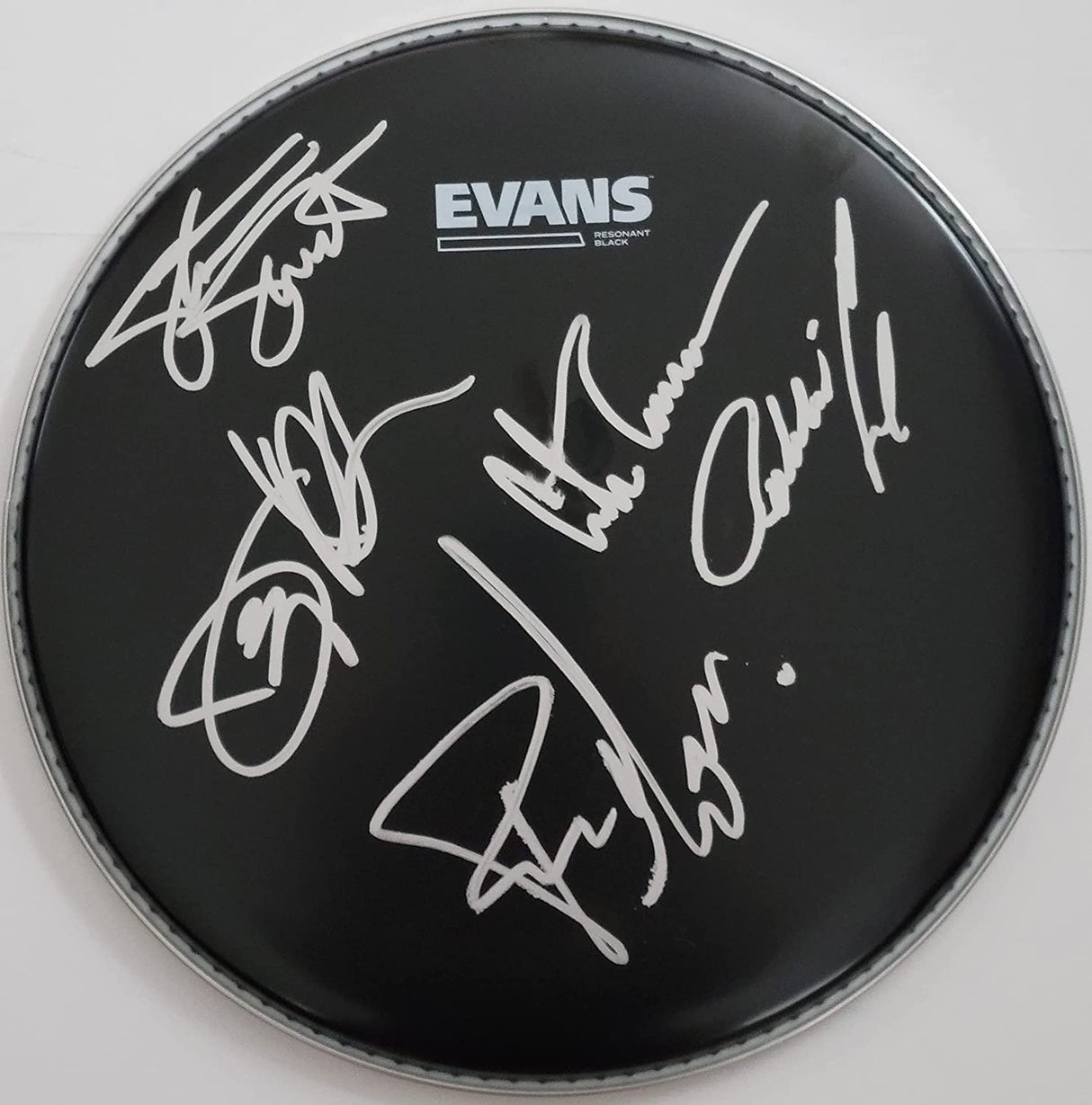 Warrant signed Drumhead Sweet Cherry Pie COA exact proof autographed STAR