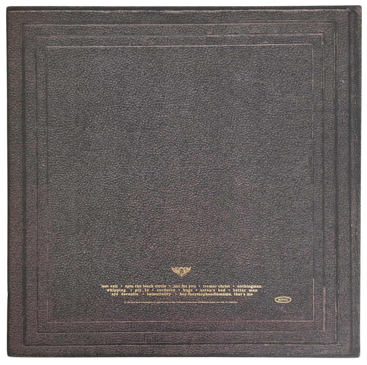 Eddie Vedder signed Pearl Jam Vitalogy album COA proof autographed vinyl Record