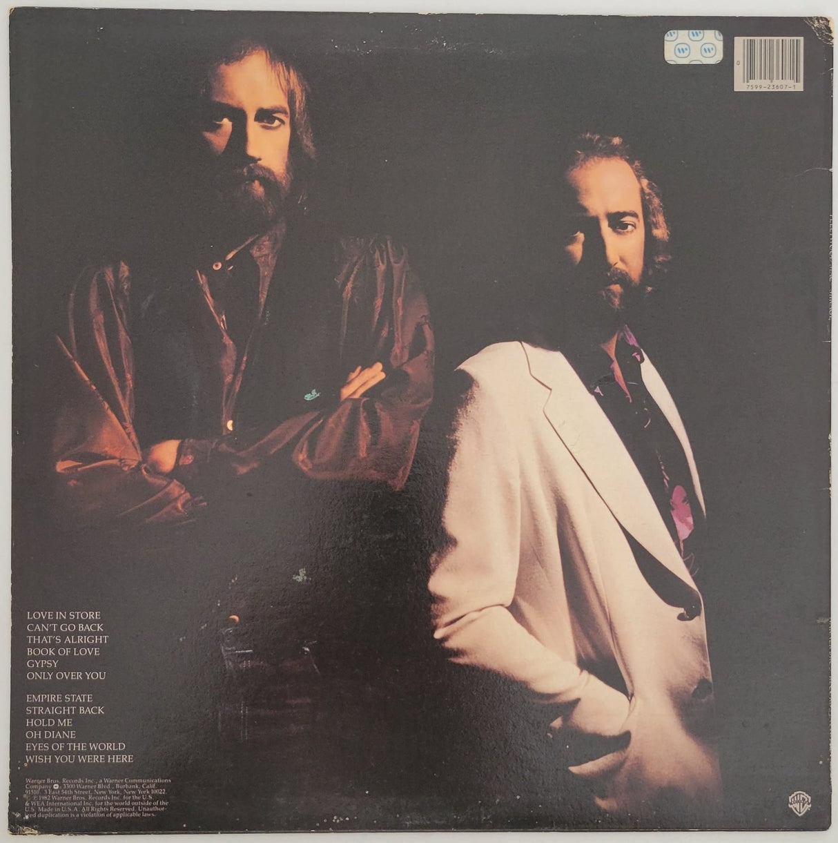 Lindsey Buckingham signed Fleetwood Mac Mirage album vinyl COA proof autographed STAR