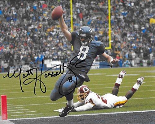 Matt Hasselbeck Seattle Seahawks, Signed, Autographed, Football 8X10 Photo, a COA with the Proof Photo of Matt Signing Will Be Included,