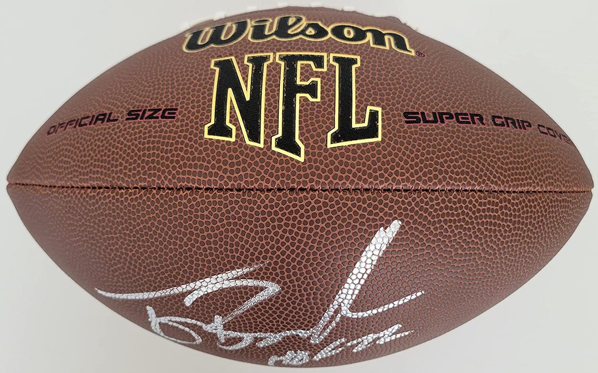 Tony Boselli Jacksonville Jaguars USC signed NFL football COA proof autographed.