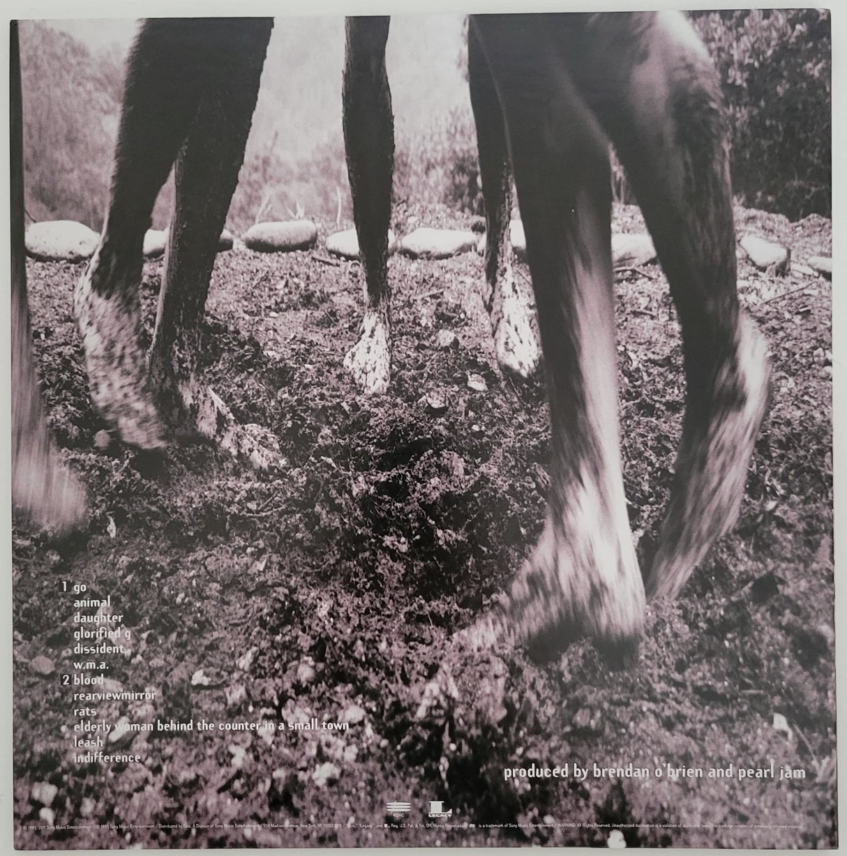 Eddie Vedder signed Pearl Jam Vs. album COA exact proof autographed vinyl Record STAR