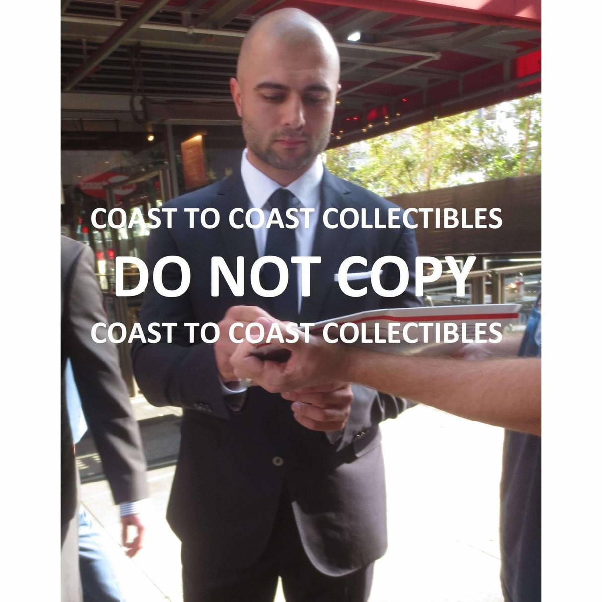 Mark Giordano, Calgary Flames, Signed, Autographed, NHL, Hockey, 8X10 Photo, a COA with the Proof Photo of Mark Signing Will Be Included,