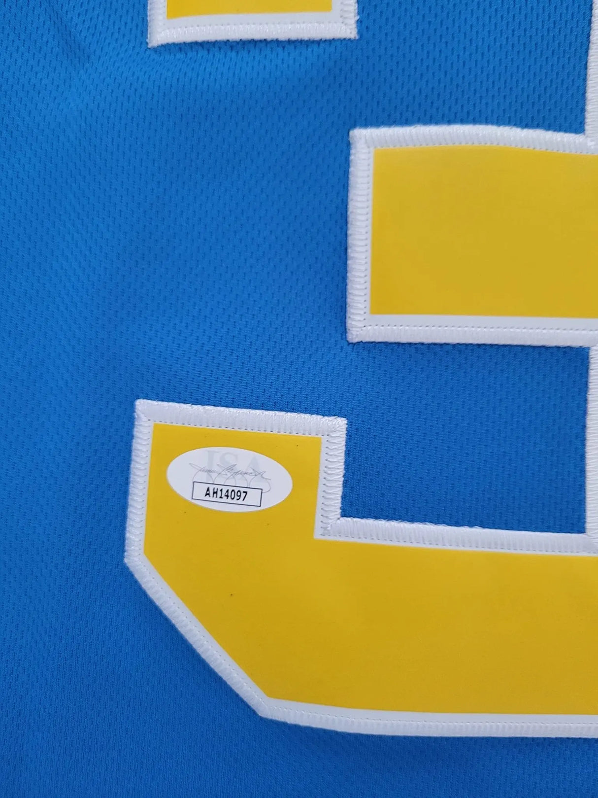 Bill Walton signed UCLA Bruins Basketball Jersey exact proof JSA COA autographed.