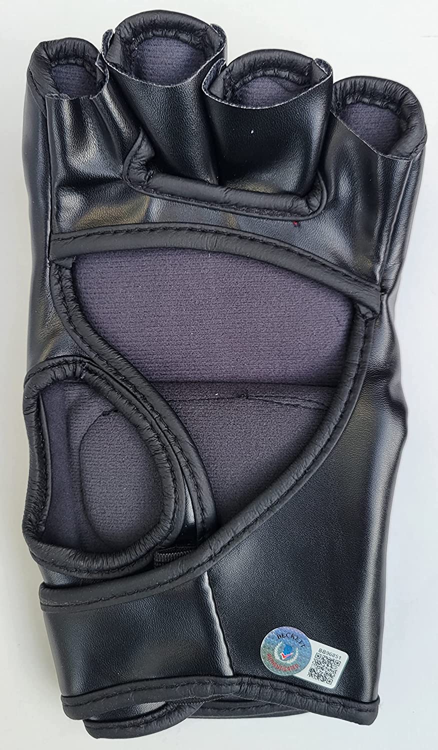 Cris Cyborg UFC Champion signed autographed UFC glove proof Beckett COA