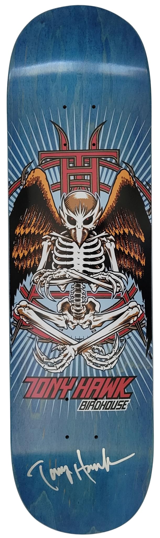 Tony Hawk signed Birdhouse skateboard Deck exact proof COA. autographed