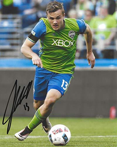 Jordan Morris autographed Seattle Sounders FC 8x10 photo proof COA