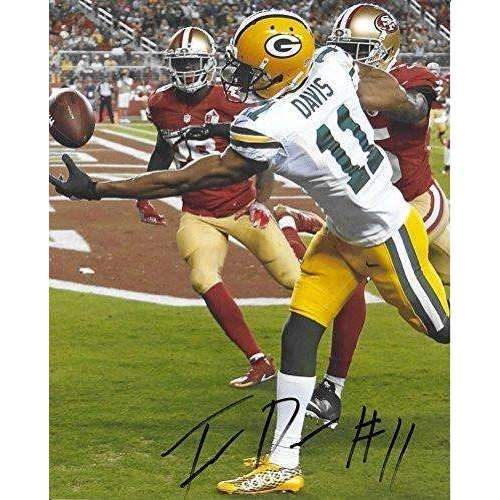 Trevor Davis Green Bay Packers, Signed, Autographed, 8X10 Photo, a COA with the Proof Photos of Trevor Signing Will Be Included..