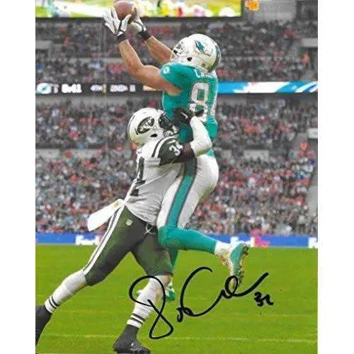 Jordan Cameron, Miami Dolphins, Signed, Autographed, 8x10 Photo, a COA with the Proof Photo of Jordan Signing Will Be Included.