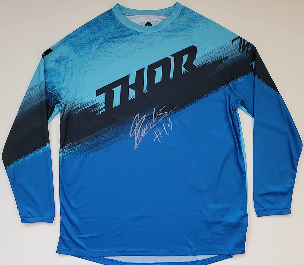 Dylan Ferrandis Supercross Motocross signed Thor Jersey COA proof autographed.