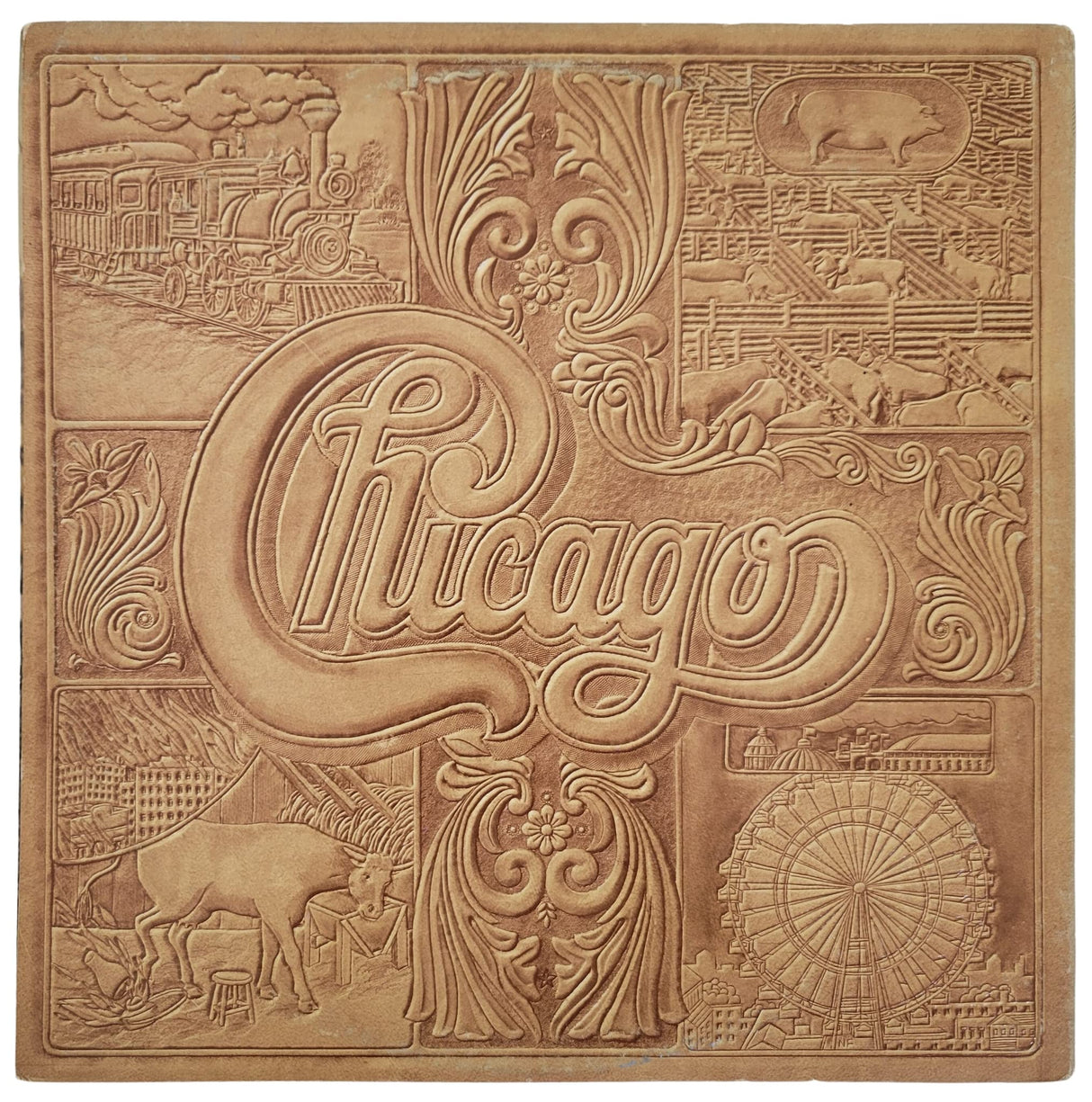 Danny Seraphine signed Chicago VII album vinyl record COA exact proof autographed STAR